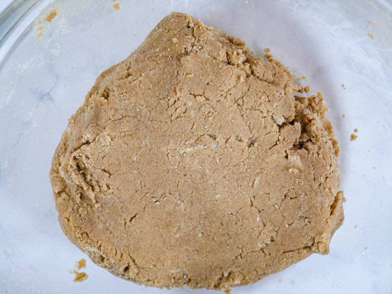 Graham cracker crust dough