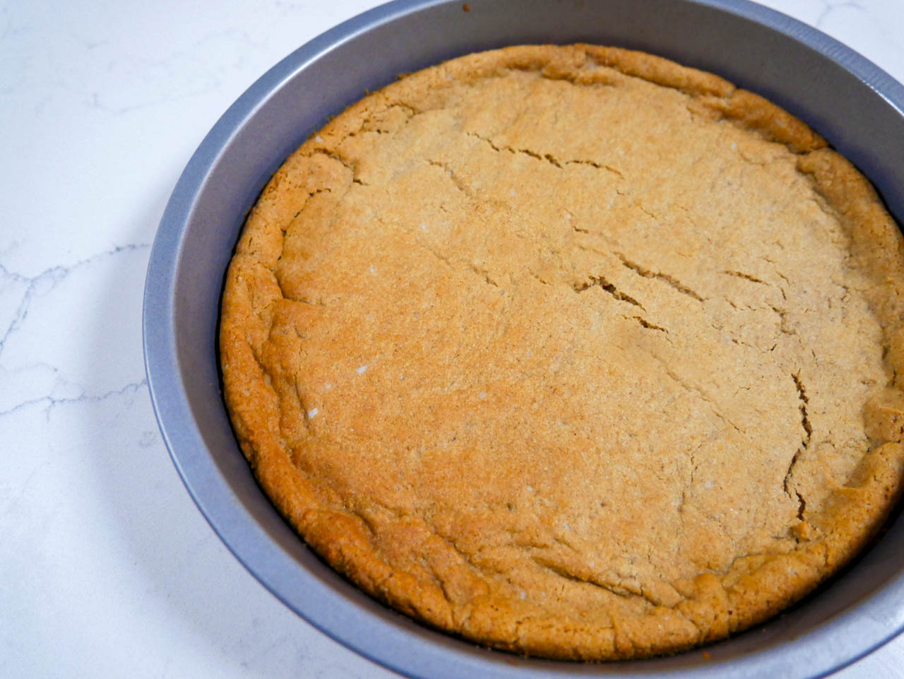 S'mores pie graham cracker crust baked